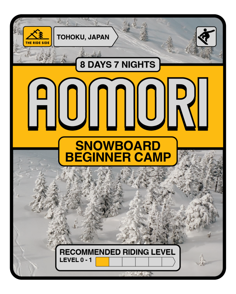 Aomori Beginner Camp Snowboard